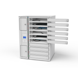 Zioxi onView RFID iPad charging locker – desktop