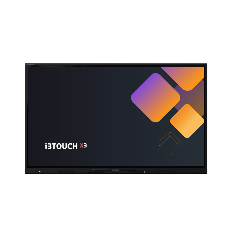 Interactive screen i3TOUCH X3 with wall mount