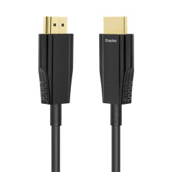 ULTRA High Speed HDMI-kaabel, 48Gbps, 10m, Must, AOC