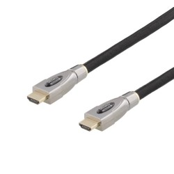 DELTACO PRIME active HDMI cable, textile, HDMI High Speed ​​with Ethernet