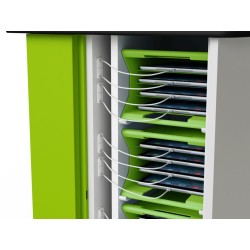 Zioxi iPadide/tahvelarvutite laadimise korvkäru