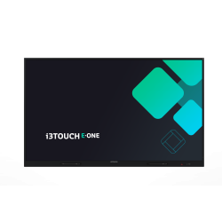 Interactive screen i3TOUCH E-ONE with wall mount