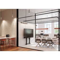 Vogel's RISE 2000 seeria motoriseeritud põranda-/seinastatiiv interaktiivsele ekraanile