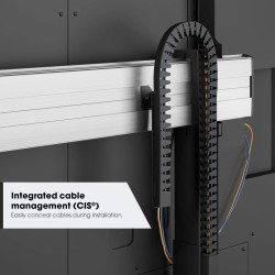 Vogel's RISE 2000 seeria motoriseeritud põranda-/seinastatiiv interaktiivsele ekraanile