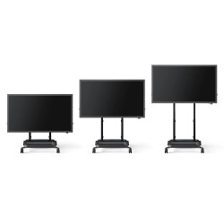 Vogel's RISE 5000 seeria motoriseeritud põrandakäru interaktiivsele ekraanile